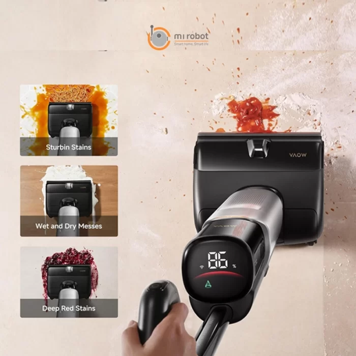 جارو عصایی مووا Mova X4 PRO Wet and Dry Vacuum Cleaner - تصویر 2