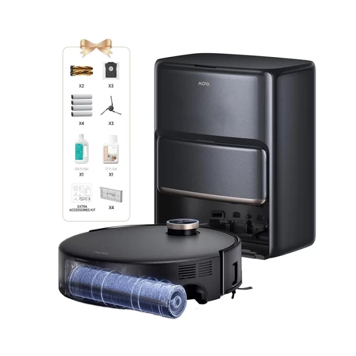 جارو رباتیک MOVA Z60 Ultra Roller Complete - تصویر 7
