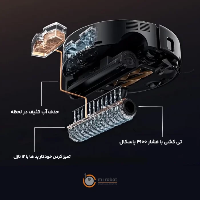 جارو رباتیک MOVA Z60 Ultra Roller Complete - تصویر 4