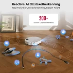 جارو رباتیک روبوراک Roborock Qrevo Curv 2 Pro - تصویر 4