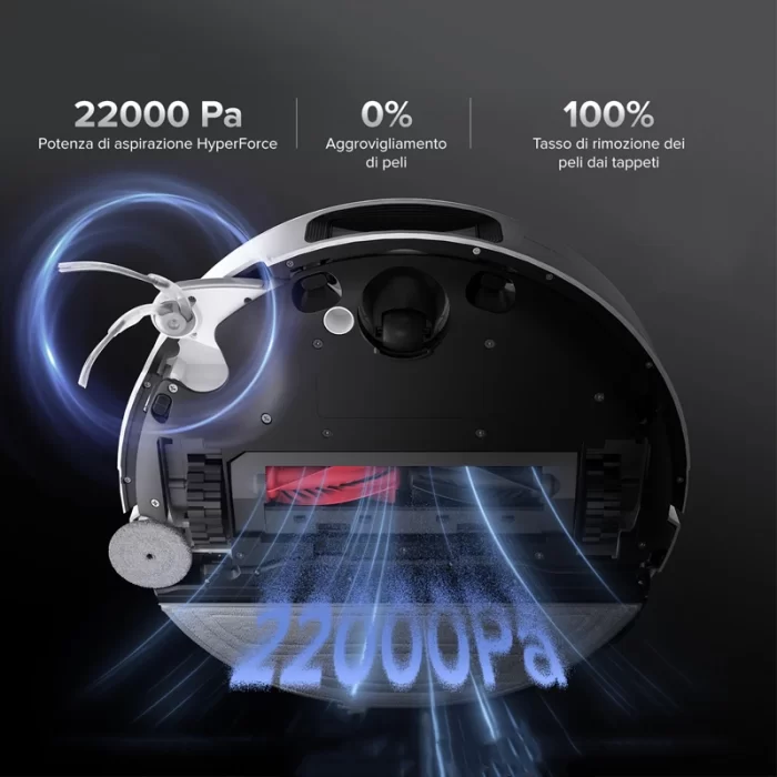 Roborock Saros 10 robot vacuum powerful suction cleaning