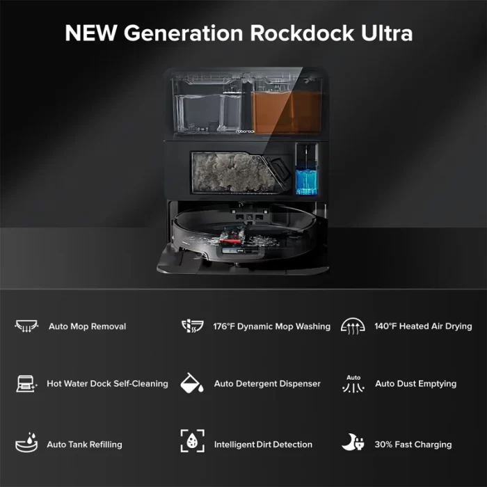 جارو رباتیک روبوراک Roborock Saros 10 - تصویر 8