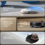 جارو رباتیک شیائومی Xiaomi Robot Vacuum S20 Plus - تصویر 7