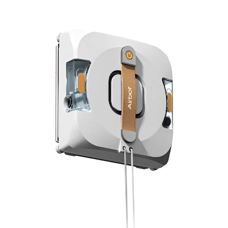 ربات شیشه پاک‌کن Airbot W3 در حال تمیز کردن پنجره ربات شیشه پاک‌کن Airbot W3 در حال تمیز کردن پنجره
