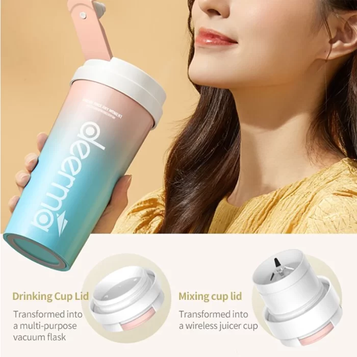 مخلوط کن قابل حمل شیائومی Deerma DEM-NU90 - تصویر 5