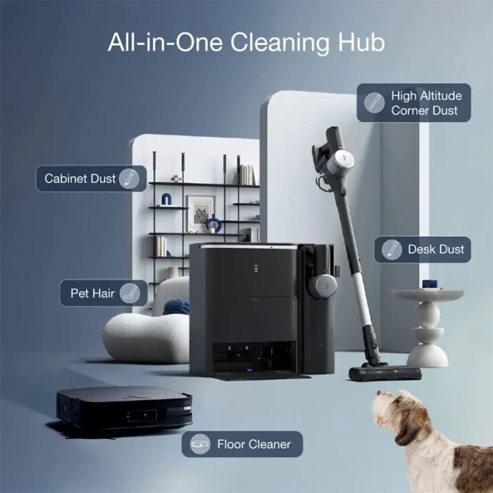 جارو رباتیک اکووکس Ecovacs X2 Combo - تصویر 6