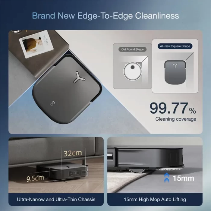 جارو رباتیک اکووکس Ecovacs X2 Combo - تصویر 7