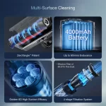 جارو رباتیک اکووکس Ecovacs X2 Combo - تصویر 9