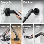 برس و اسکرابر شارژی چند منظوره HOTO Electric Spin Scrubber - تصویر 4