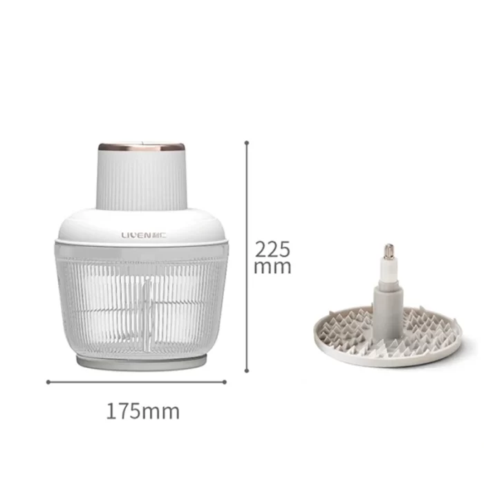 خردکن و غذاساز شیائومی Liven Food Processor Meat Grinder JRJ-W320 - تصویر 2