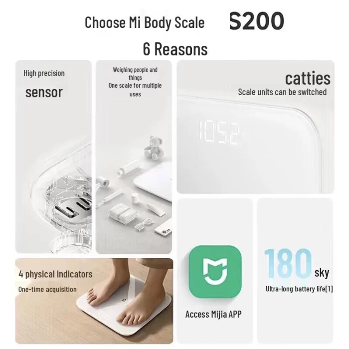 صفحه نمایش LED ترازو هوشمند شیائومی