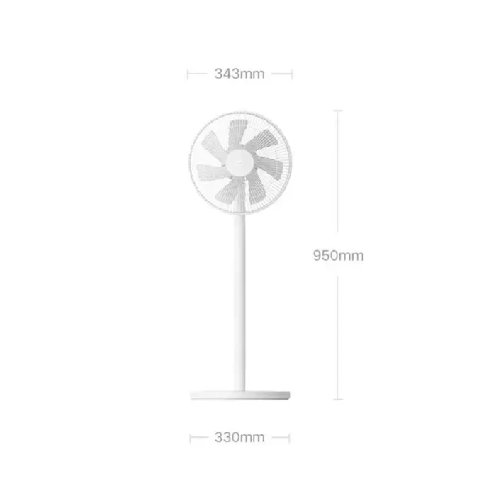 پنکه ایستاده شیائومی طراحی مدرن و کم‌صدا