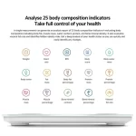 ترازوی هوشمند شیائومی Xiaomi Body Composition Scale S400 - تصویر 4