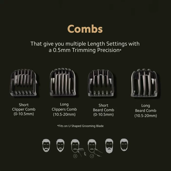ماشین اصلاح و ریش‌تراش چندکاره شیائومی Xiaomi Grooming Kit Pro - تصویر 5