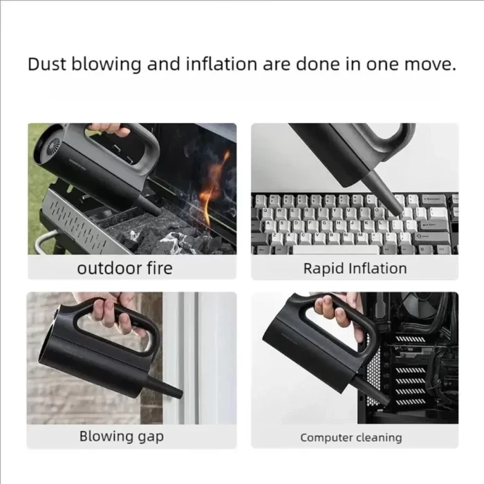 جارو شارژی شیائومی MJXCQ01QW با مکش 21000 پاسکال