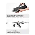 جارو شارژی شیائومی MJXCQ01QW با مکش 21000 پاسکال