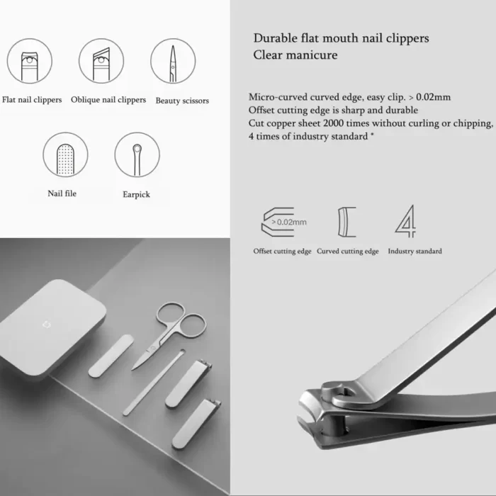 ست مانیکور و ناخن گیر شیائومی Mijia MJZJD002QW - تصویر 6