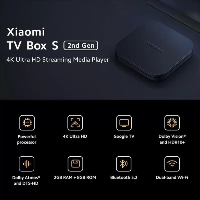 اندروید باکس شیائومی 2nd Gen | TV Box S - Image 5