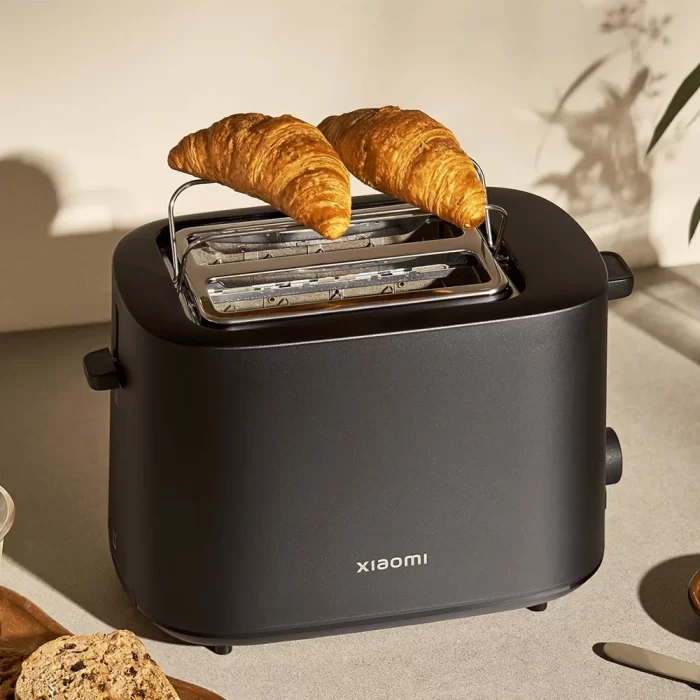 توستر هوشمند شیائومی با قفسه تاشو و حالت یخ‌زدایی برای نان فریزری