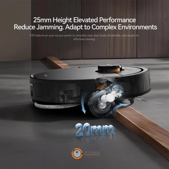 جارو رباتیک شیائومی Deerma X70 Smart Robot Vacuum Cleaner - تصویر 2