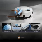 جارو رباتیک دریم Dreame Aqua10 Ultra Roller - تصویر 4