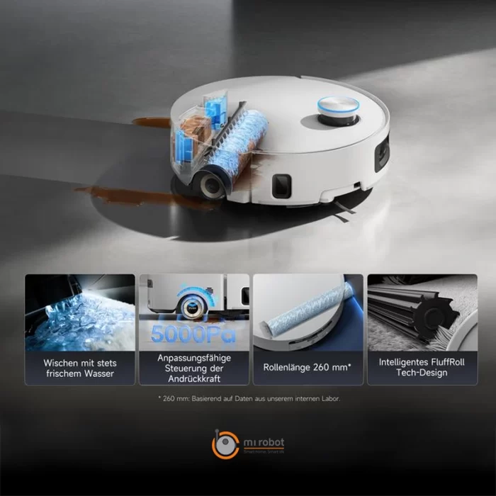 جارو رباتیک دریم Dreame Aqua10 Ultra Roller - تصویر 4