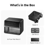 سرخ‌کن بدون روغن Mova AeroChef مدل FD20 Pro - تصویر 4