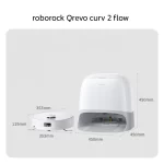 جارو رباتیک روبوراک Roborock Qrevo Curv 2 Flow - تصویر 3