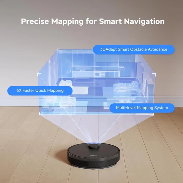 جارو رباتیک Dreame Mova S10 Plus - تصویر 5