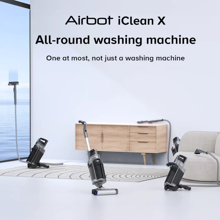 جاروبرقی آب و خاک Airbot iClean OMNI X با باتری ۵۲۰۰ میلی‌آمپری