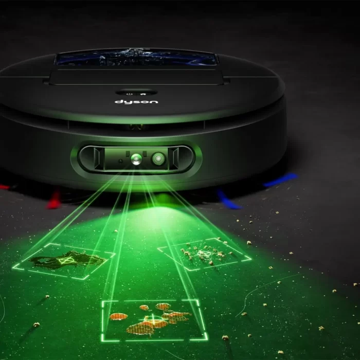 تشخیص لکه و شست‌وشوی پیشرفته با هوش مصنوعی جارو رباتیک Dyson Spot+Scrub AIتشخیص لکه و شست‌وشوی پیشرفته با هوش مصنوعی جارو رباتیک Dyson Spot+Scrub AI