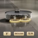 شست‌وشوی پد تی با آب 100 درجه در ایستگاه MOVA Mobius 60