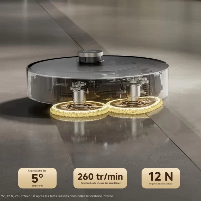 شست‌وشوی پد تی با آب 100 درجه در ایستگاه MOVA Mobius 60