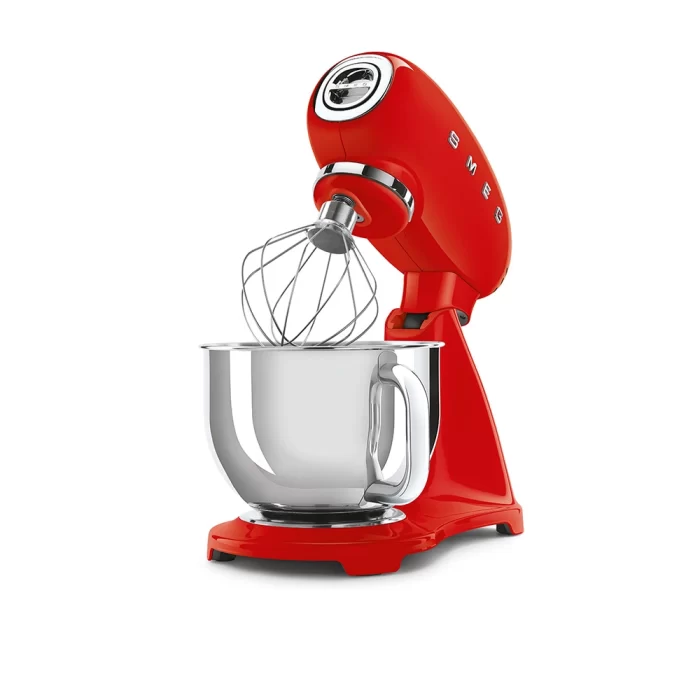 همزن اسمگ تمام رنگ قرمز مدل SMEG SMF03R - Image 3