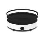 نمای جلویی اجاق القایی شیائومی با نمایشگر OLED و اهرم چرخشی