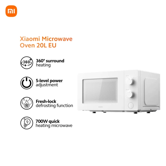 مایکروویو هوشمند شیائومی با عملکرد گریل