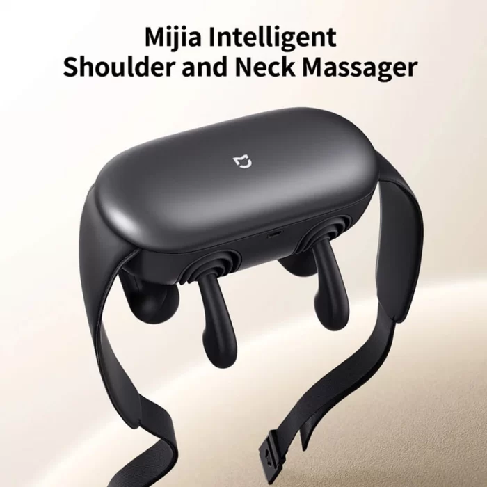 دکمه‌ها و کنترل ماساژور گردن و شانه شیائومی با قابلیت اتصال اپلیکیشن Mijia