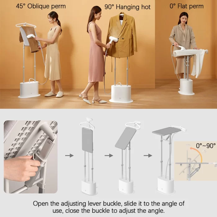 اتو بخار ایستاده میجیا شیائومی با فشار بخار 300kPa و بخاردهی 36 گرم در دقیقه