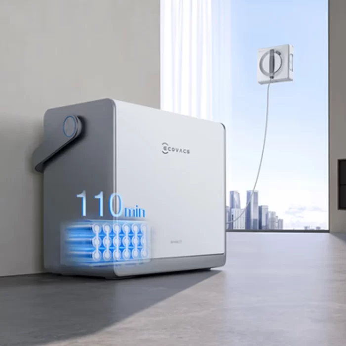 مسیریابی هوشمند WIN-SLAM 4.0 در ربات شیشه شوی اکووکس