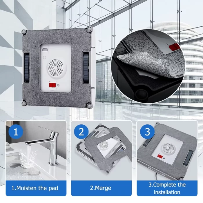 ربات شیشه پاک کن اکووکس Ecovacs Winbot W2 Pro Omni - Image 10