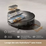 طراحی D شکل جارو رباتیک MOVA Z50 Ultra