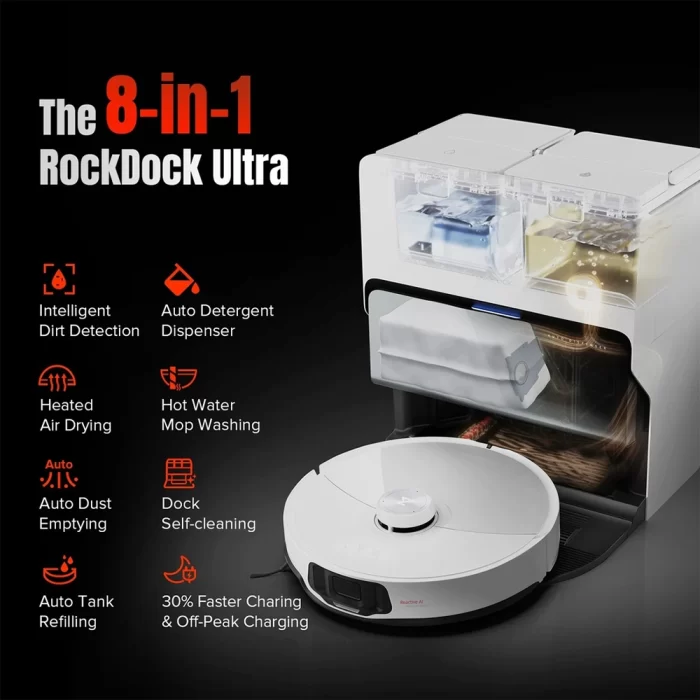 تی کشی VibraRise 3.0 جارو رباتیک Roborock