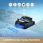 سیستم فیلتراسیون 3.5 لیتری جارو استخر MOVA Diver A10