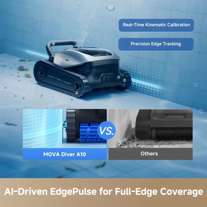 ربات استخر هوشمند MOVA Diver A10 با فناوری EdgePulse
