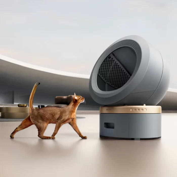 سیستم تمیزکننده خودکار ظرف خاک گربه MOVA MeowgicPod LB10 Prime