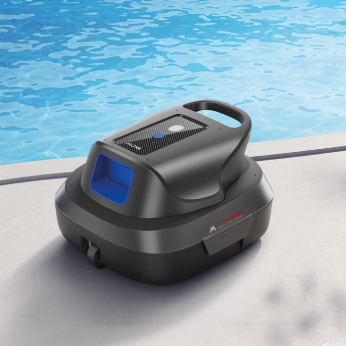 MOVA Diver R10 یک جارو رباتیک استخر بی‌سیم با مکش قدرتمند و طراحی سبک برای نظافت استخرهای کوچک است.