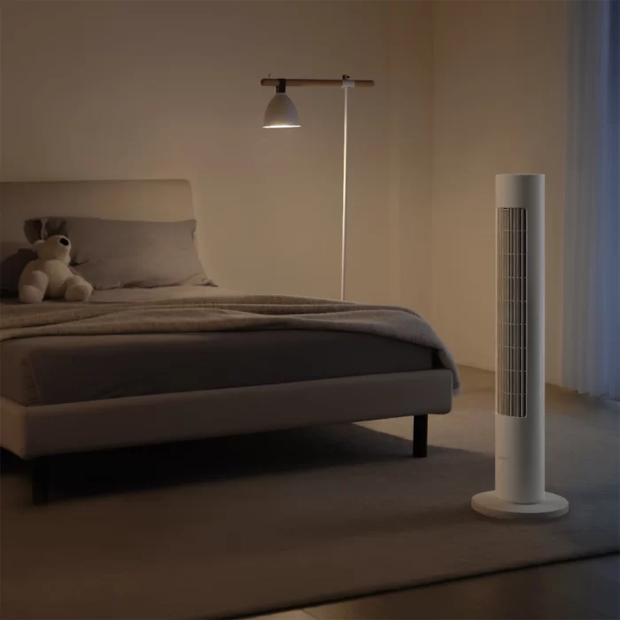 alt="کنترل پنکه شیائومی Fan 2 از طریق اپلیکیشن Mi Home با موبایل"