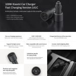 طراحی فلزی شارژر فندکی Xiaomi CC07ZN