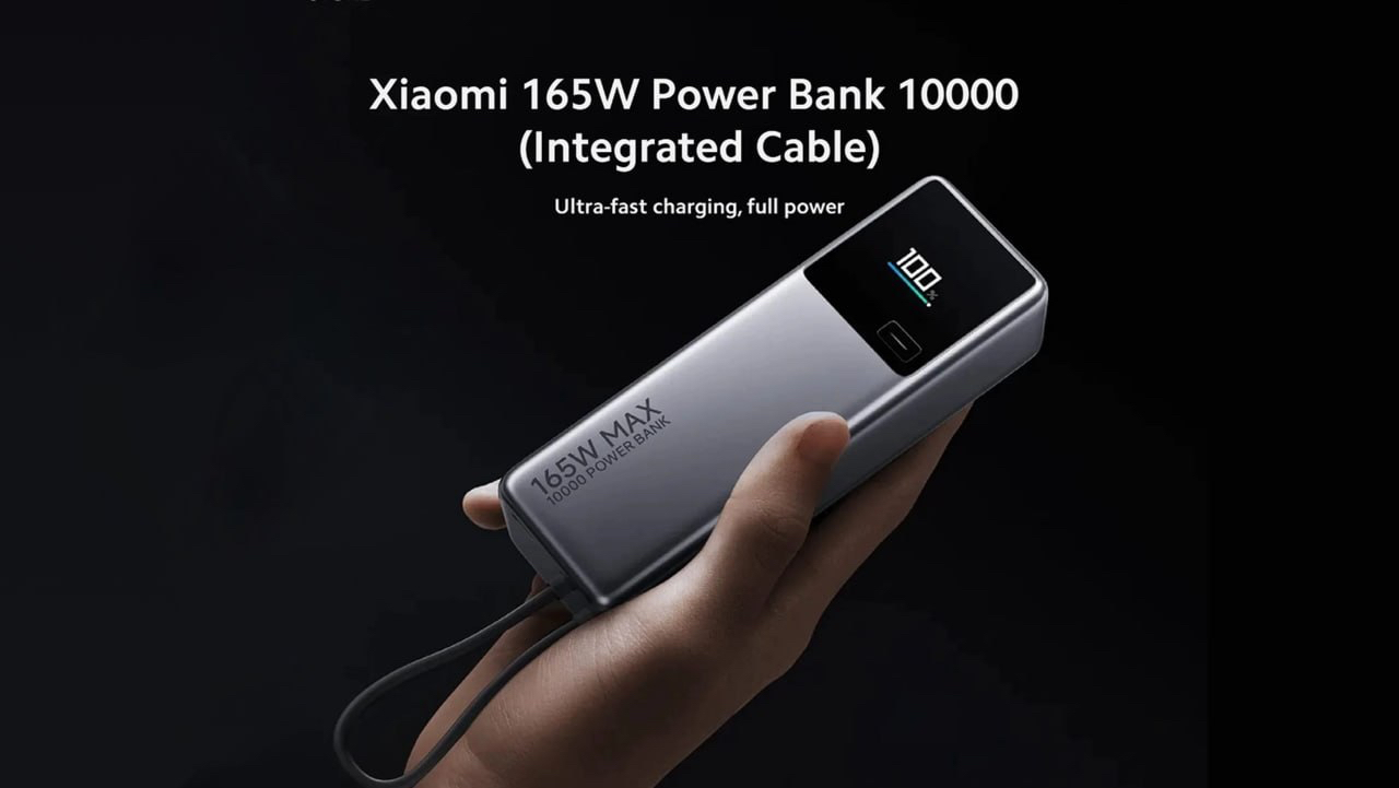 پاوربانک شیائومی Xiaomi 165W Power Bank 10000