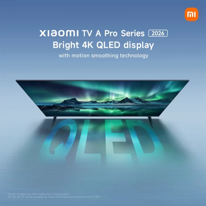 پنل QLED تلویزیون Xiaomi TV A Pro 55 2026